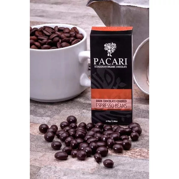 Chocolate Covered Coffee Beans - Pacari - Espresso