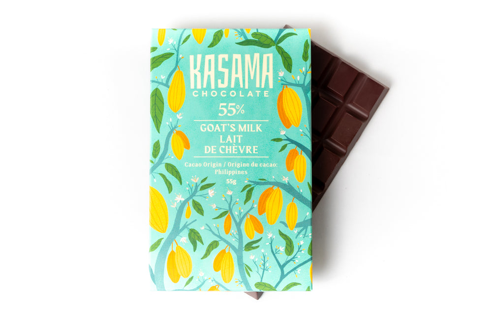 The Best Chocolate of the World | Kasama - Goat's Milk, 55%