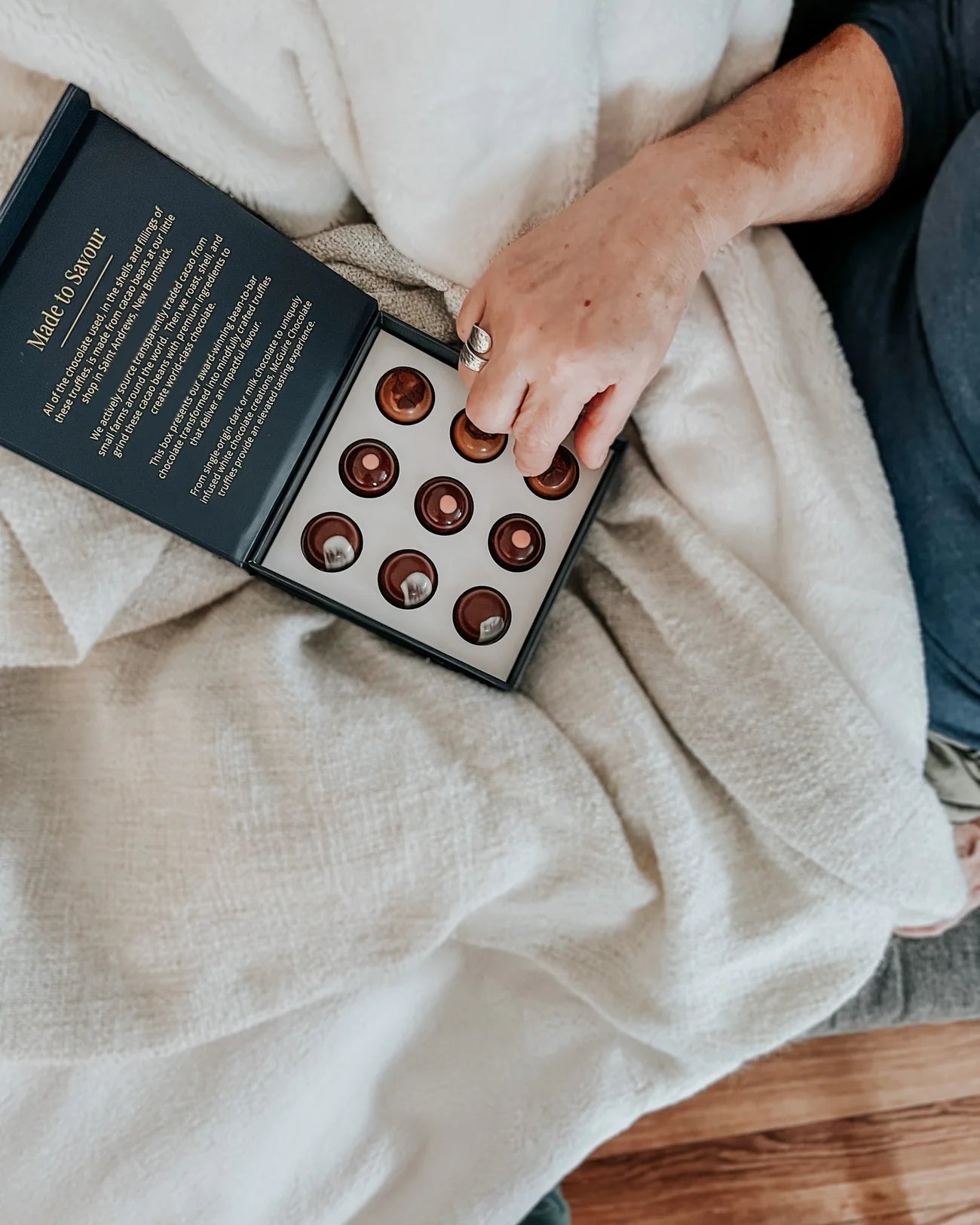 McGuire Chocolate - Truffles Salted Caramel, Single-origin & Latte |