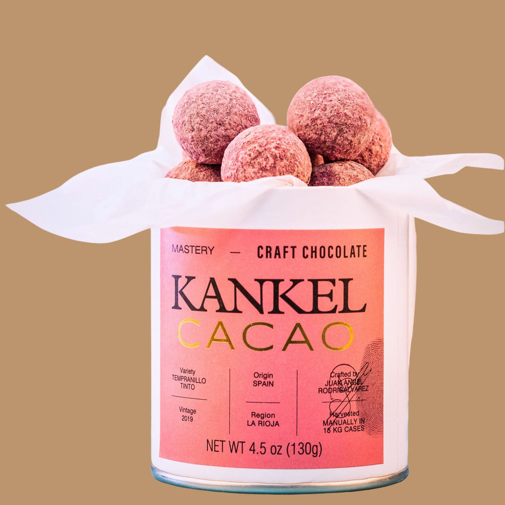 Kankel Cacao - Red Riojo Wine Chocolate Truffles