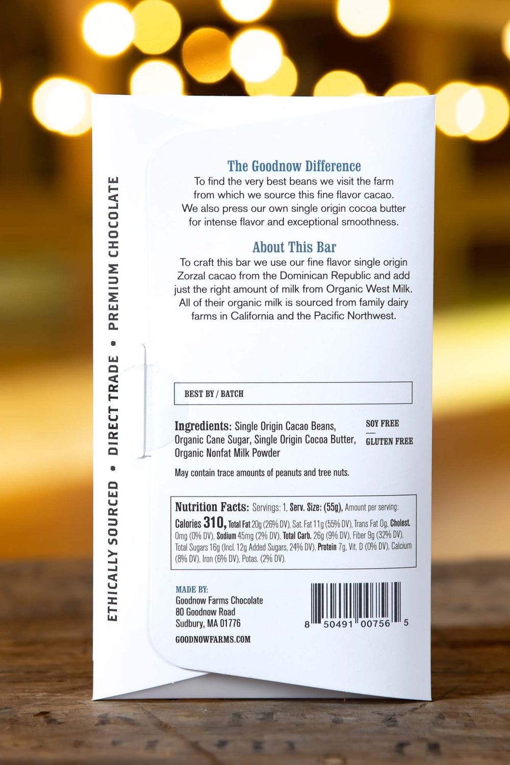 Best Milk Chocolate | Goodnow Farms - Classic Milk 60%