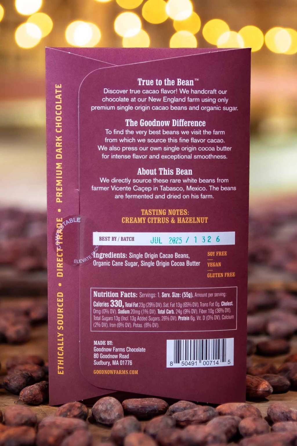 Best Chocolate | Goodnow Farms - Almendra Blanca 77%