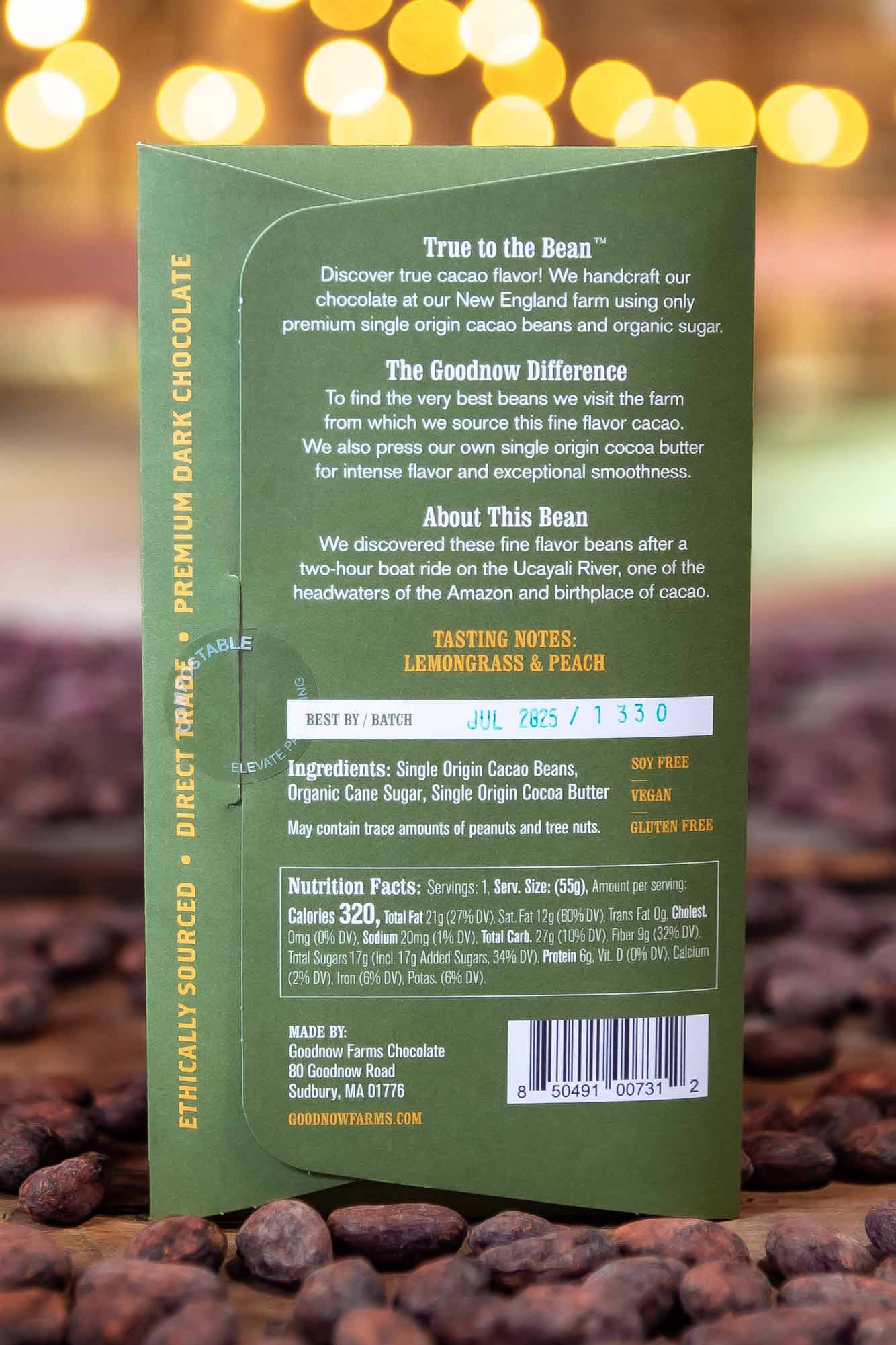 Goodnow Farms Chocolate - Ucayali, Peru 70%