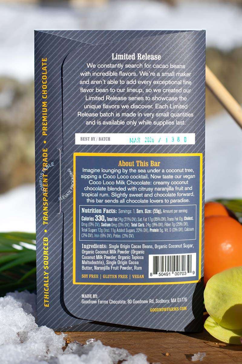 Worlds Best Chocolate | Goodnow Farms - Coco Loco, 60%