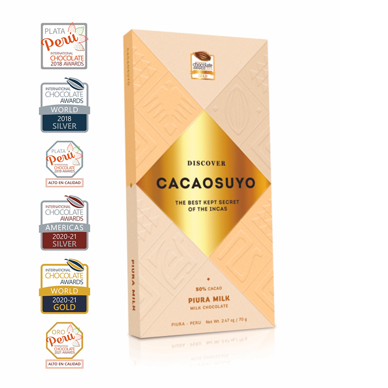 Best Milk Chocolate in The World | Cacaosuyo - Piura Milk, 50%