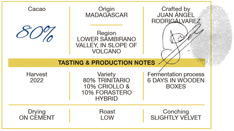 Kankel Cacao - Madagascar 80%