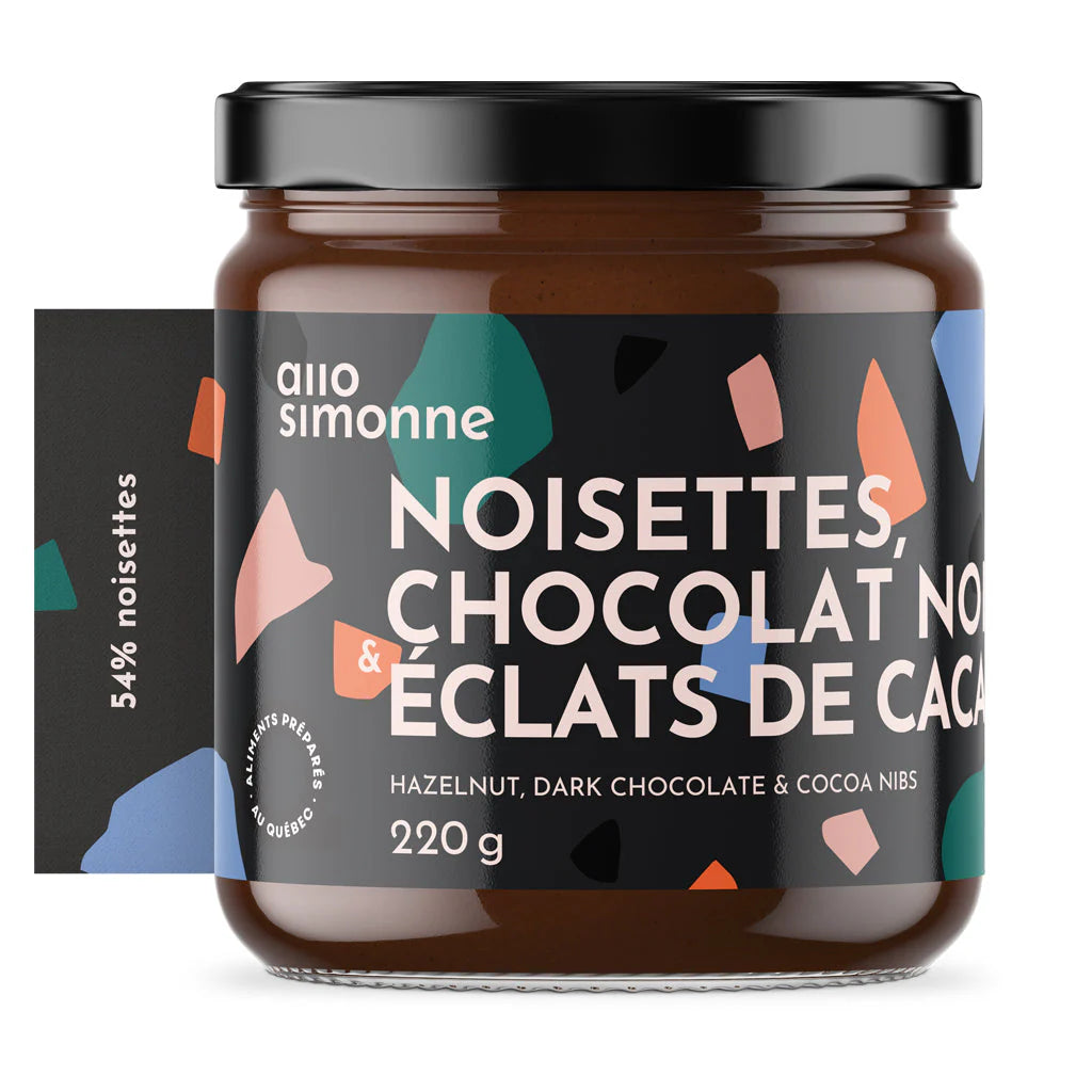 Allo Simonne - Dark Chocolate Spread with Nibs