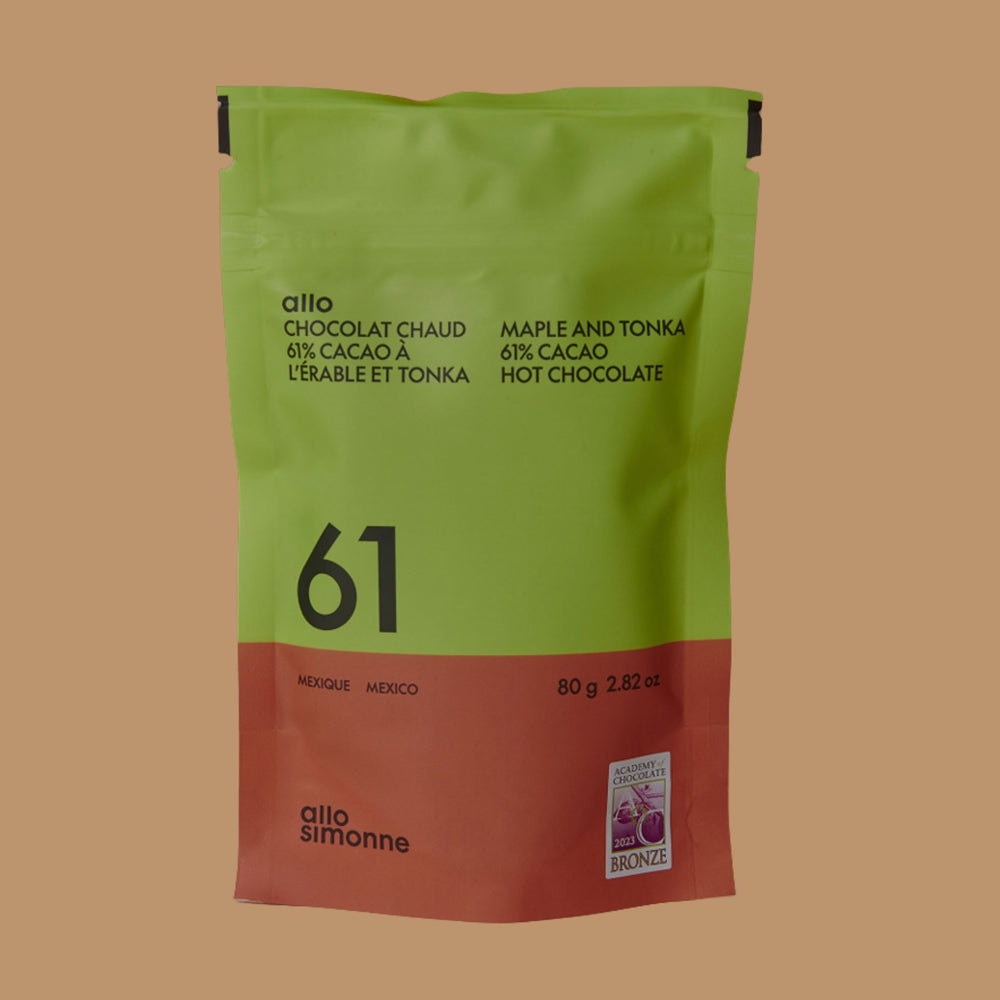 Allo Simonne - Hot Chocolate - Mexican Maple & Tonka, 61%