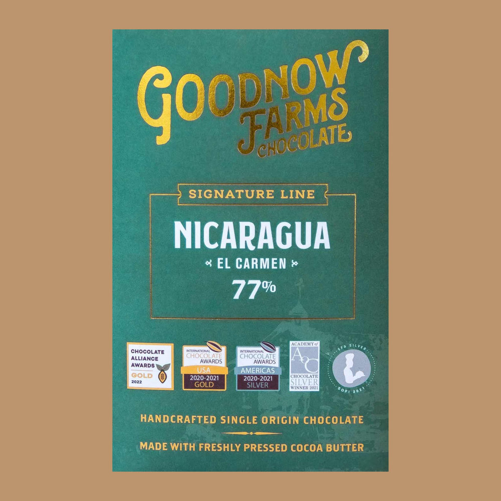 Best Chocolate in Teh World | Goodnow Farms - El Carmen, Nicaragua 77%