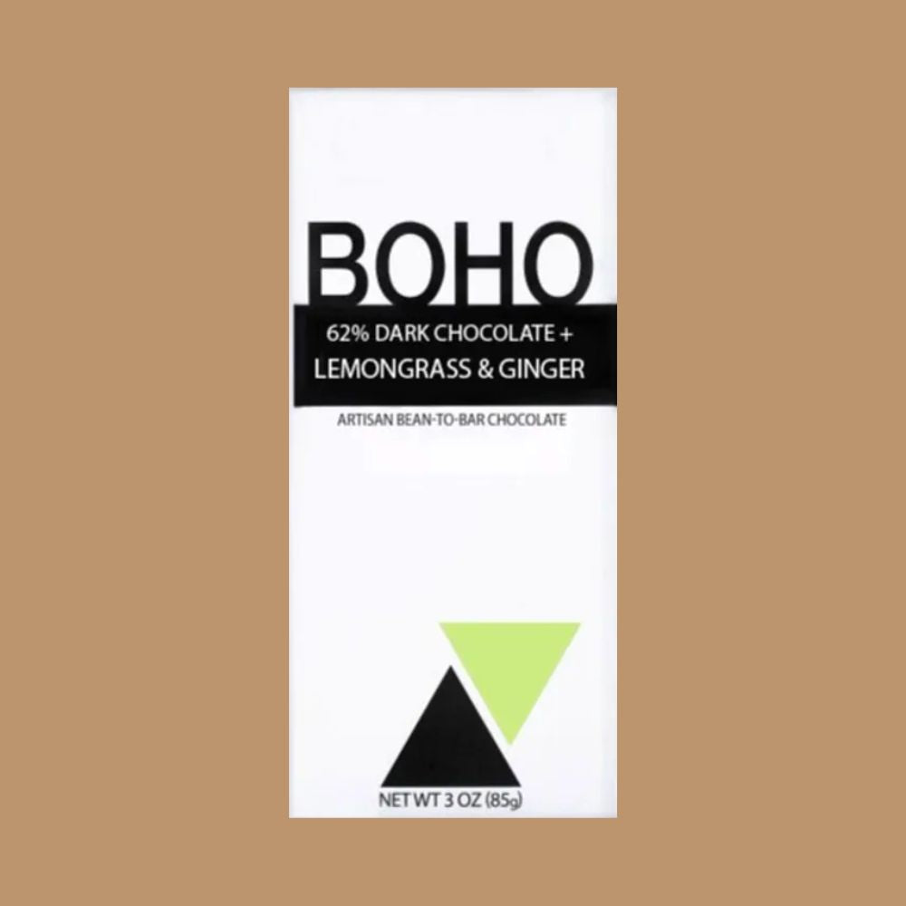 BOHO - Lemongrass & Ginger 62% | World's Best Dark Chocolate