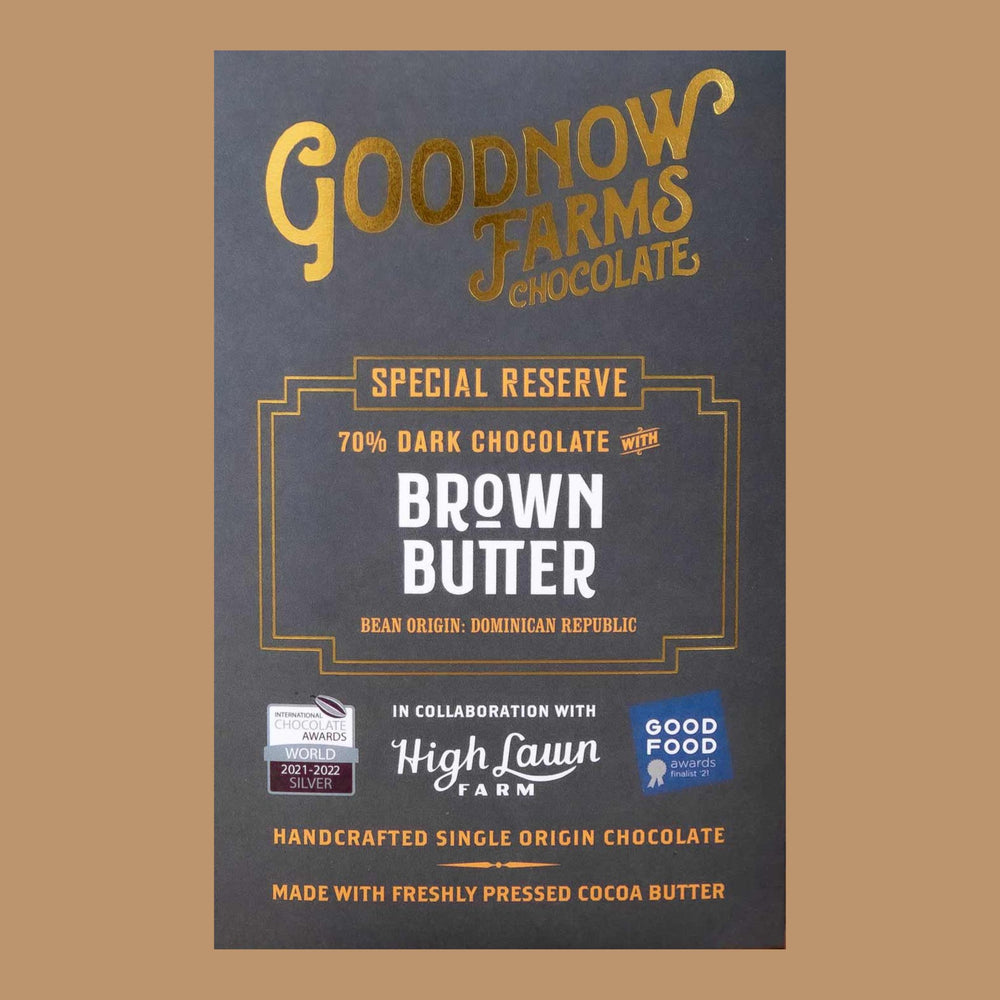 Best Chocolate | Goodnow Farms - Brown Butter 70%