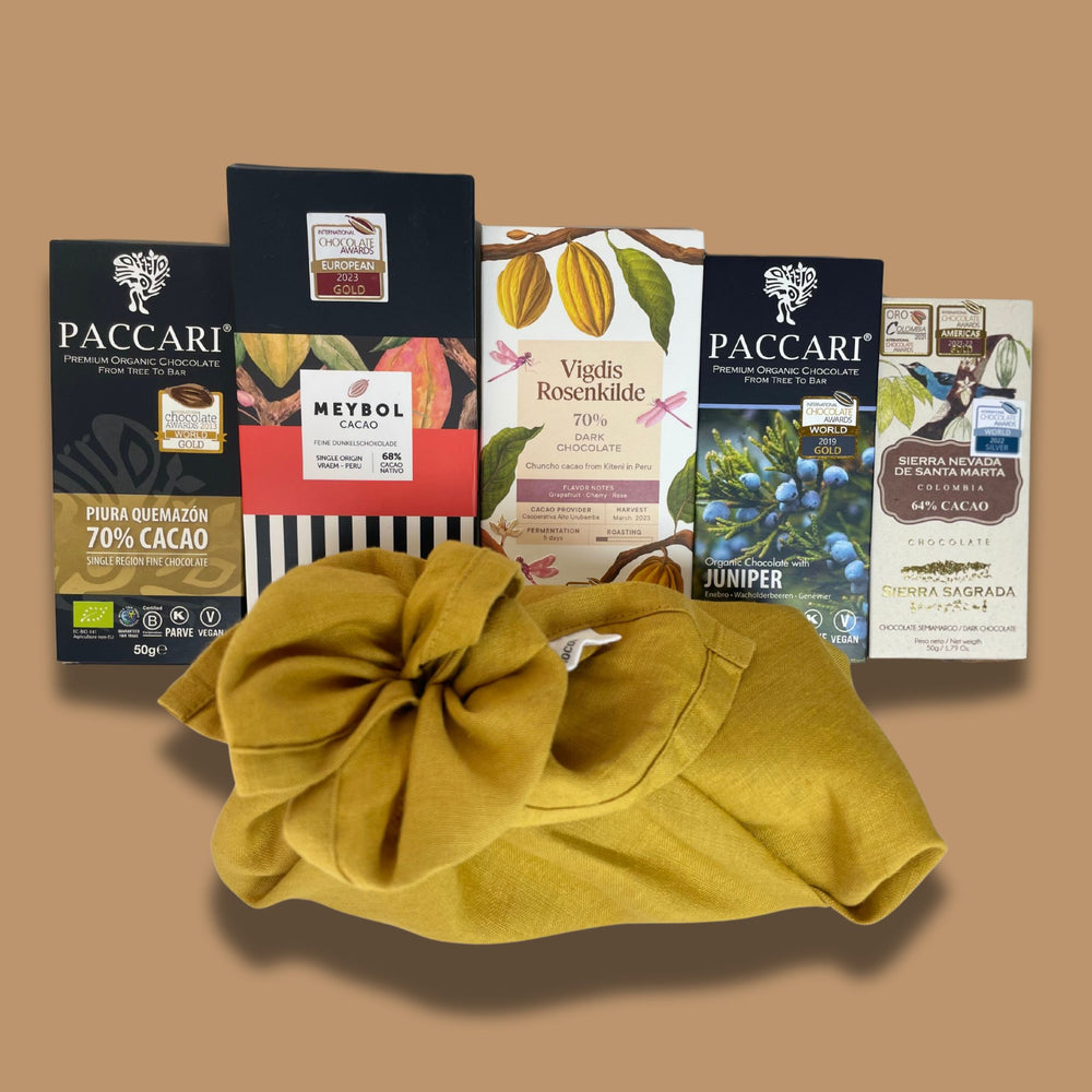Coffret cadeau - Chocolat noir primé