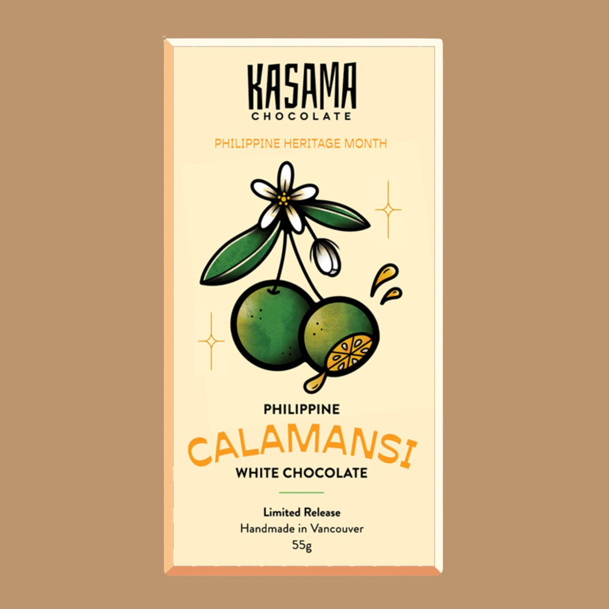 High End Chocolate | Kasama - Calamansi White