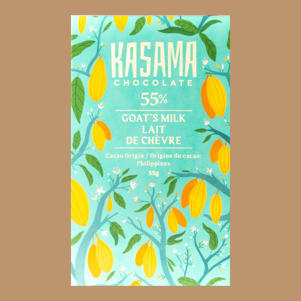 World's Best Chocolate | Kasama - Goat's Milk, 55%