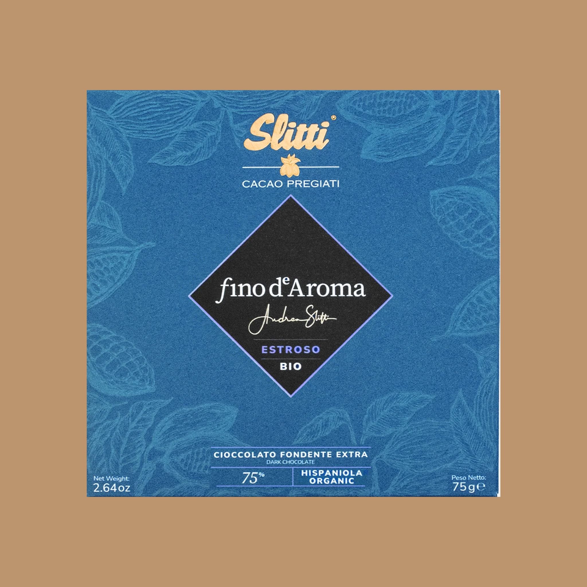 Chocolate Best Chocolate | Slitti - Fino De Aroma Estroso, Hispaniola BIO, 75%