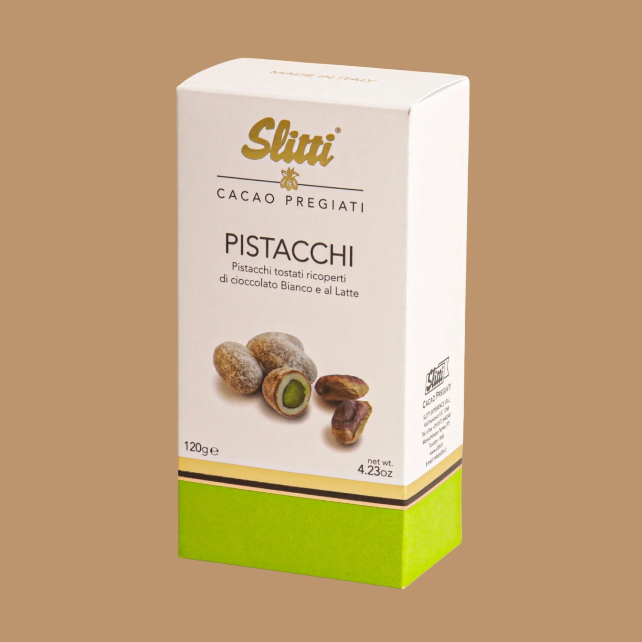 Best Pistachio Chocolate in World | Slitti - Chocolate Coated Bronte Pistachios