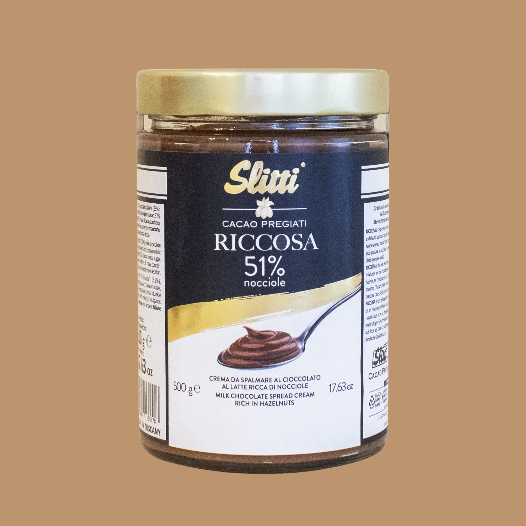 Slitti - Milk Chocolate Spread - Latte Riccosa