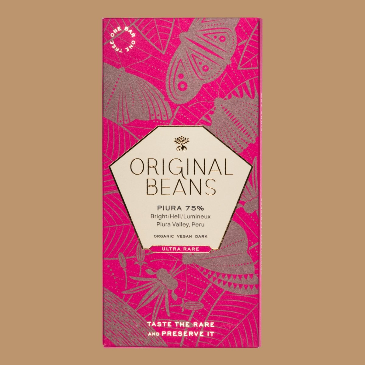 Fine Dark Chocolate - Original Beans Piura Porcelana 75%