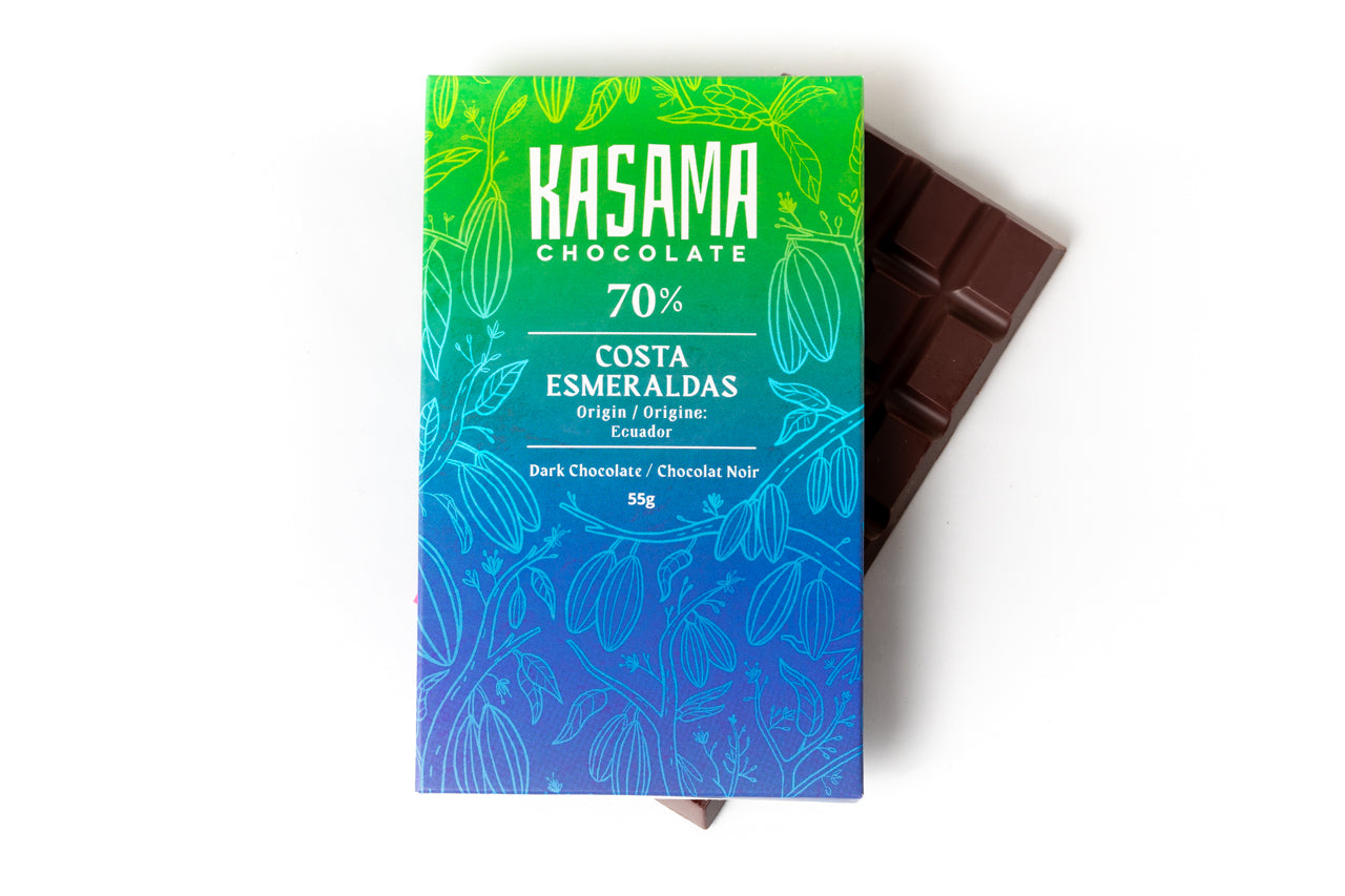 Best  Dark Chocolate | Kasama - Costa Esmeraldas, 70%