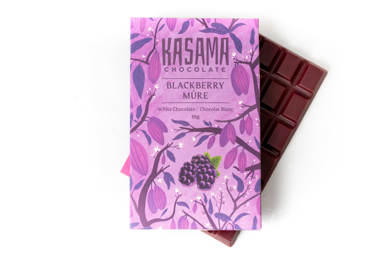 hello chocolate | Kasama - Blackberry White