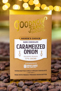 chocolate best chocolate | Goodnow Farms - Caramelized Onion 77%