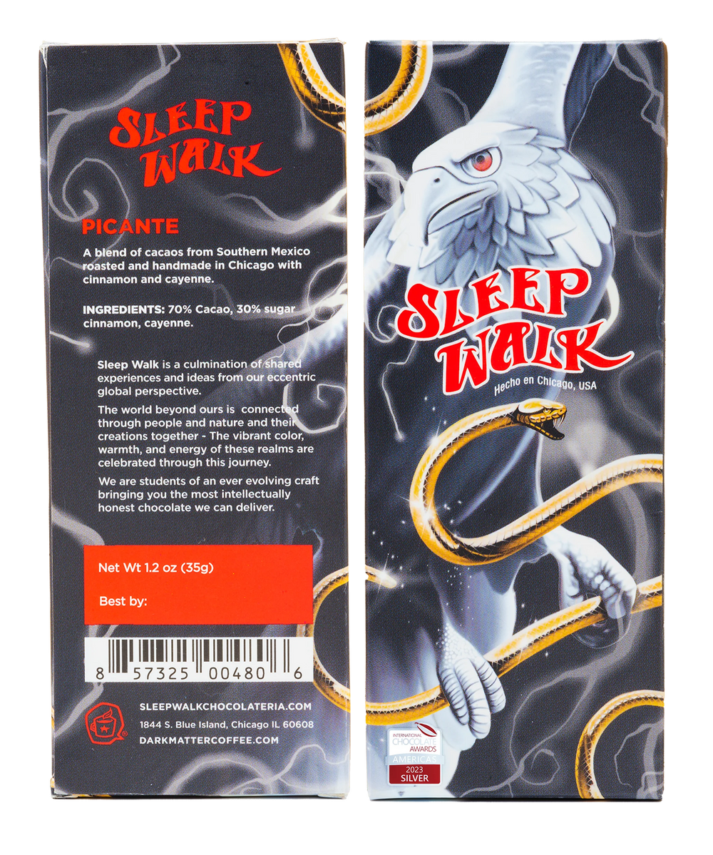 Best Chocolate in the World | Sleep Walk - Picante Cinnamon & Cayenne, 70%