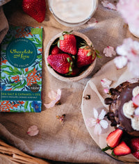 Best Dark Chocolate in the World | Chocolate & Love - Caramel & Sea Salt, 55%