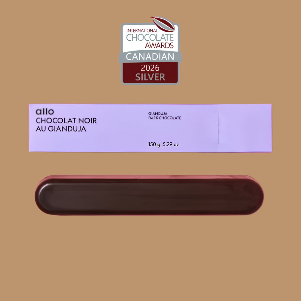 Allo Simonne - Dark Chocolate Gianduja with Hazelnut Praline, Montréal | ICA 2026 Canadian Silver