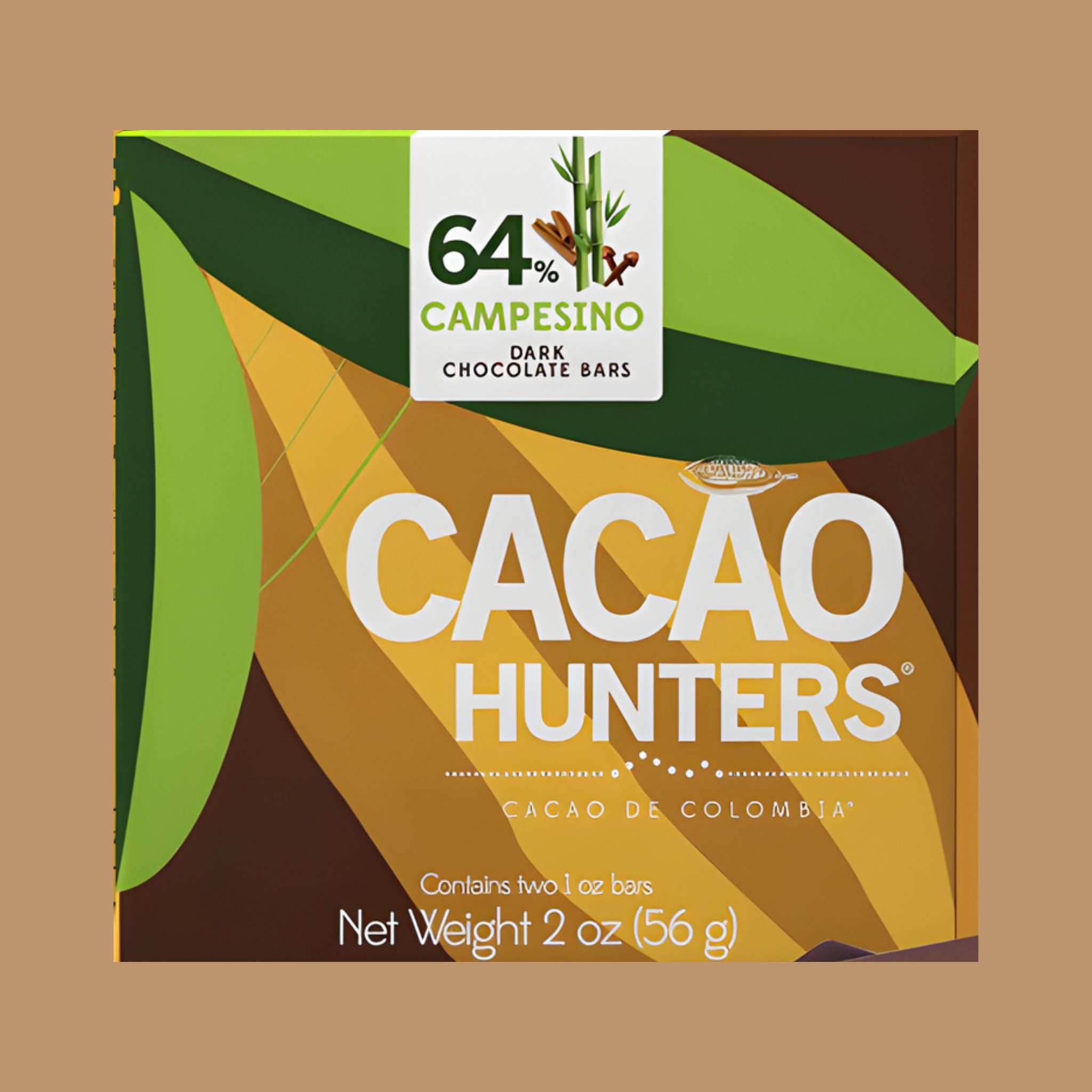 Dark Chocolate - Cacao Hunters - Campesino, 64%