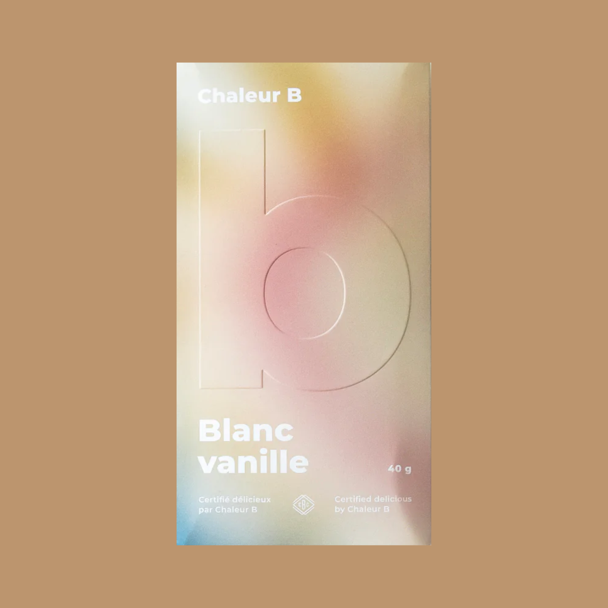 Organic White Chocolate | Chaleur B Chocolat - Vanilla White