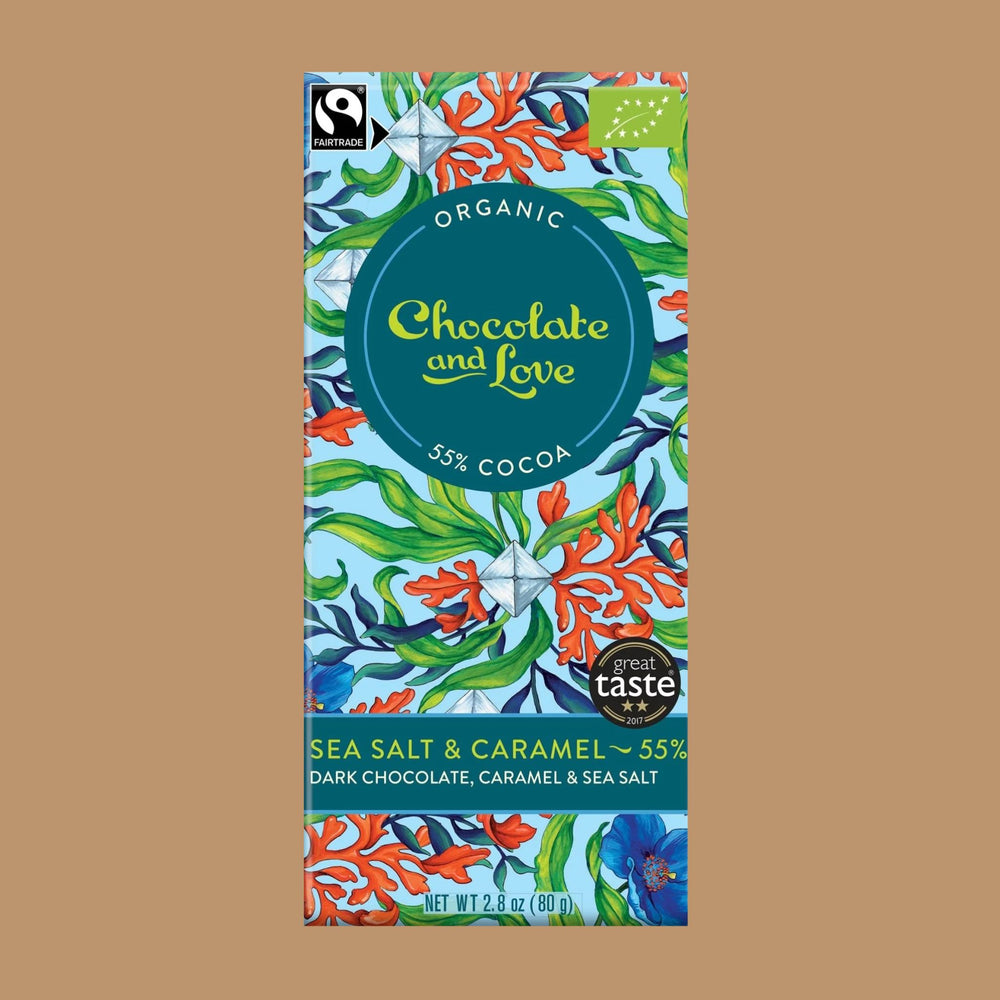 BEST CHOCOLATE in the World | Chocolate & Love - Caramel & Sea Salt, 55%