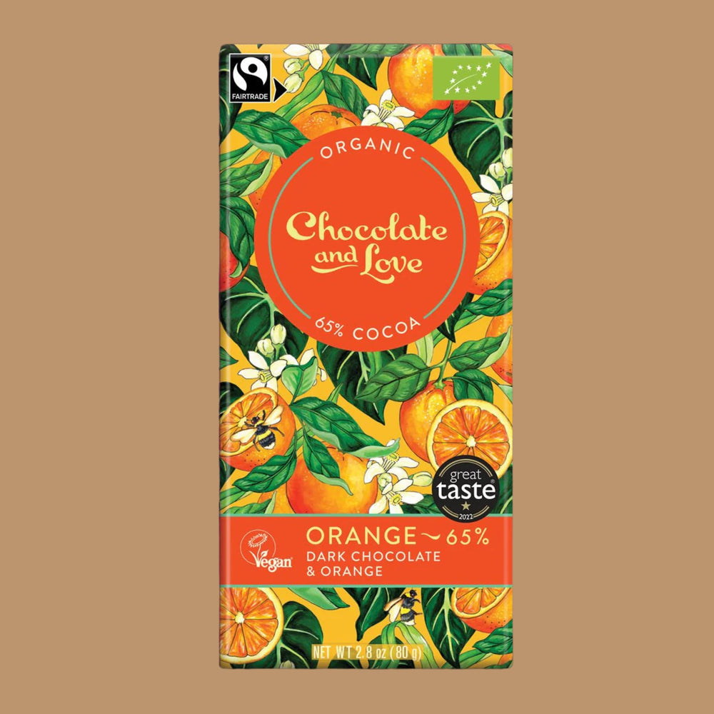Chocolate & Love - Orange, 65%