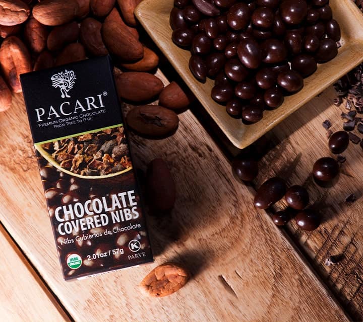 Vegan Dark Chocolate Cacao Nibs