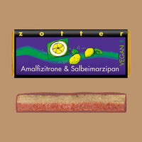 Gourmet Chocolate - Zotter - Amalfi Lemon & Sage Marzipan